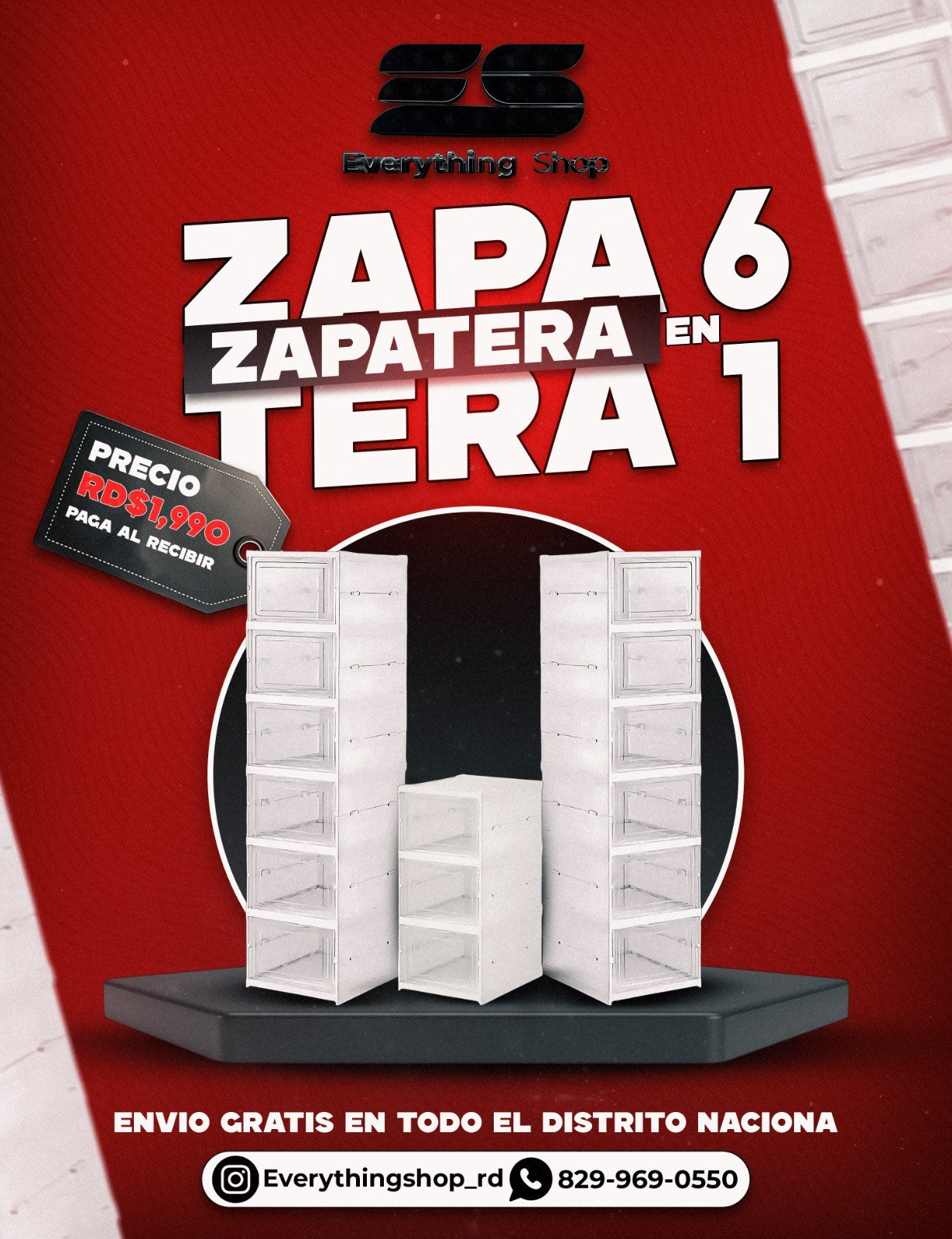 👟📦ZAPATERA 6 EN 1📦👟