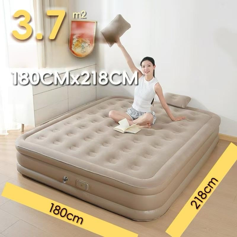 Colchon Autoinflable™ l Se llena solo + 2 Almohadas Gratis l 2m de largo/1.5m de ancho.