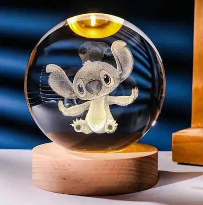Esfera De Luz Led De Stitch🌀I + 2 pulseras de Stitch Gratis!
