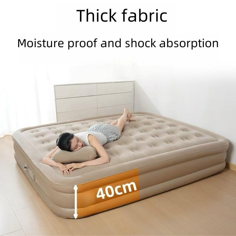 Colchon Autoinflable™ l Se llena solo + 2 Almohadas Gratis l 2m de largo/1.5m de ancho.