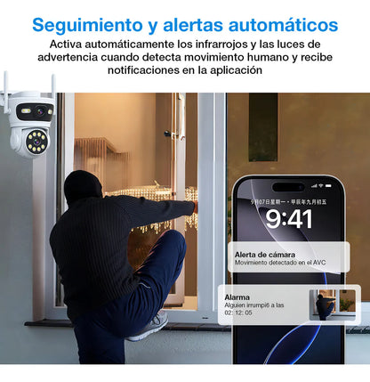Cámara de Seguridad 2 en 1 I Camwifi™📸 I Con memoria de 32 Gb gratis