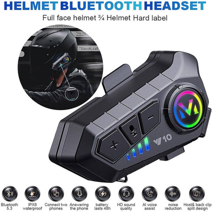 Audifonos para casco 🎧 I Y20™ I + Cargador para motor Gratis 🏍️.