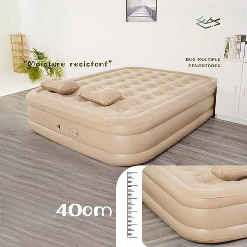 Colchon Autoinflable™ l Se llena solo + 2 Almohadas Gratis l 2m de largo/1.5m de ancho.